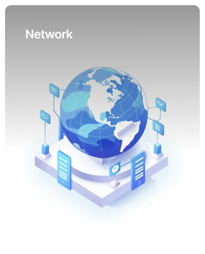 Hosting NxtGen Service, Network